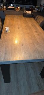 Eettafel 2.20 lang 1.00 breed, Ophalen, 200 cm of meer, 50 tot 100 cm, Zo goed als nieuw