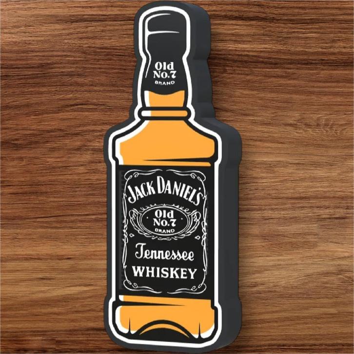 Jack Daniëls reclame lamp, Verzamelen, Merken en Reclamevoorwerpen, Zo goed als nieuw, Lichtbak of (neon) lamp, Ophalen of Verzenden