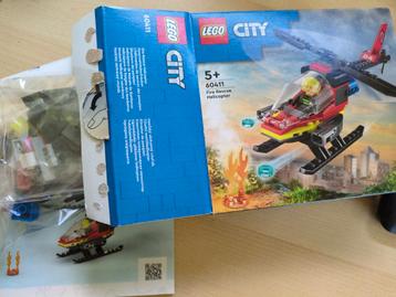 LEGO City 60411 Brandweer Helikopter - Nieuw! beschikbaar voor biedingen