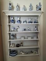 Delfts Blauw kastje met beeldjes, Ophalen