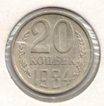 Rusland 20 kopek 1984, Ophalen of Verzenden, Centraal-Azië, Losse munt