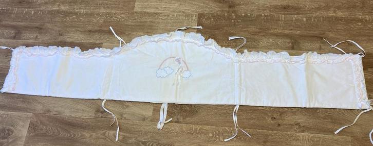 stootkussen regenboog/vlieger, Kinderen en Baby's, Kinderkamer | Beddengoed, Gebruikt, Overige typen, Wit, Jongetje of Meisje