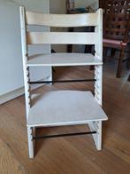 Tripp trapp white wash - evt. compleet, Ophalen, Gebruikt, Meegroeistoel, Gordel(s)