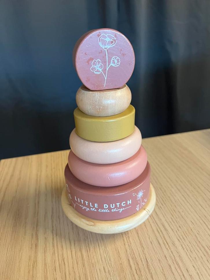 008 - Little Dutch tuimelstapelaar, Kinderen en Baby's, Speelgoed | Babyspeelgoed, Zo goed als nieuw, Overige typen, Ophalen of Verzenden