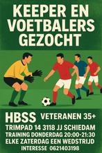 Voetballers & Kapper gezocht!, Ophalen of Verzenden