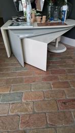 Harmonica tafel, Huis en Inrichting, Ophalen, Gebruikt, 75 cm of meer, 60 cm of meer