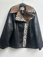 LUMINA vegan leather jas leopardbont gevoerd mt TU, Kleding | Dames, Prato, Italie, LUMINA, -, Verzenden