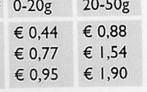 Vel Groen Vaa2550-2559 tarief 44/77/95 Kleerhanger. Zie Info, Postzegels en Munten, Ophalen of Verzenden, Na 1940, Postfris