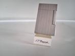 Dupont Aansteker L2 Zilver Kleur Met Verticale Lijnen ZGAN.., Verzamelen, Rookartikelen, Aanstekers en Luciferdoosjes, Ophalen of Verzenden