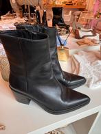 Dames Lina Locchi Laarsjes - Maat 38 zwart, Kleding | Dames, Zwart, Lage of Enkellaarzen, Ophalen of Verzenden, Zo goed als nieuw