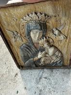 Oud Maria beeld van steen, Ophalen