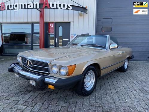 Mercedes-Benz SL-klasse 380 SL, Auto's, Mercedes-Benz, Bedrijf, Te koop, SL, Lederen bekleding, Metallic lak, Open dak, Benzine