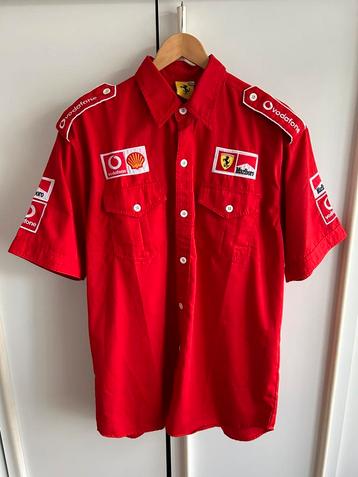 Vintage Ferrari Formule 1 pitcrew shirt Michael Schumacher 