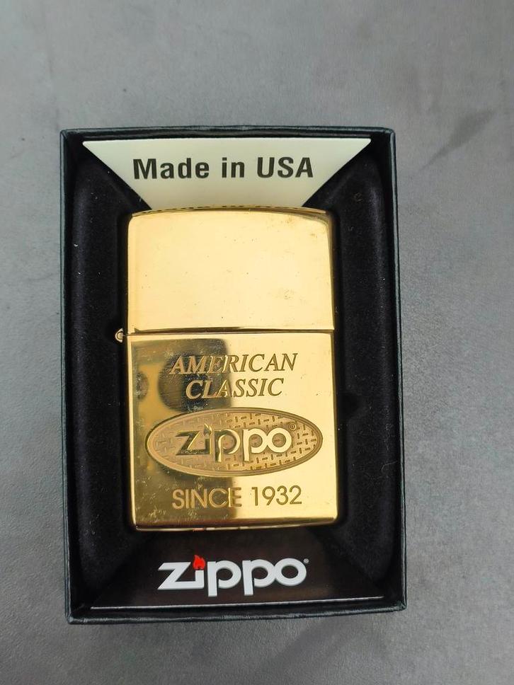 Zippo American Classic, Verzamelen, Rookartikelen, Aanstekers en Luciferdoosjes, Aansteker, Ophalen