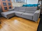 Hoekbank - Grijs, 125 cm of meer, 125 cm of meer, Zo goed als nieuw, Info@homefriesland.nl