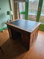Compact Antiek eiken buro, Huis en Inrichting, Bureaus, Ophalen, Gebruikt, Bureau