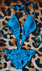 Blauwe Glitter Monokini - In-Stylefashion - Maat L, Kleding | Dames, Badmode en Zwemkleding, Overige typen, Blauw, Nieuw, Ophalen of Verzenden