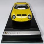 Lamborghini Miura P400 SV Geel 1:18 van Amalgam, Ophalen of Verzenden, Nieuw, Auto, Overige merken