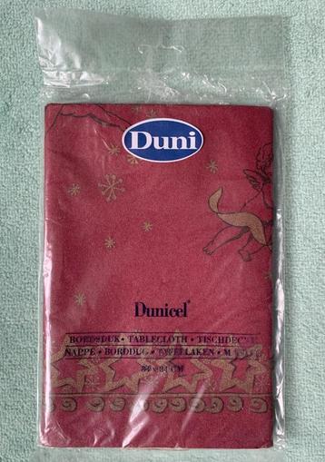 Bordeaux rood Tafellaken 84x84 cm DUNI papier Engel KERST beschikbaar voor biedingen