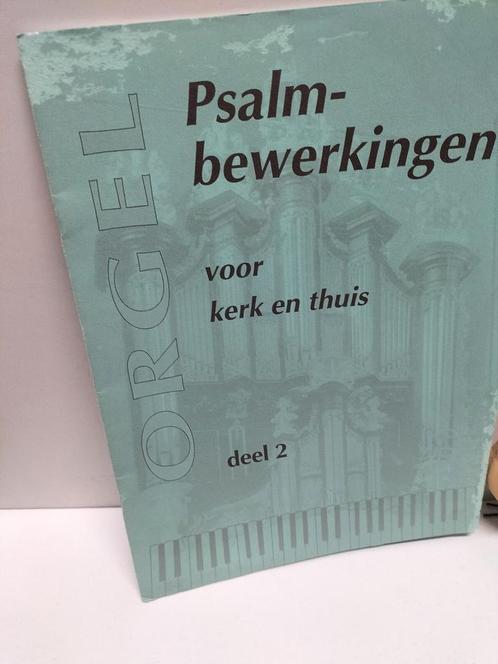Div. Auteurs; Psalmbewerkingen voor kerk en thuis deel 2 (n, Muziek en Instrumenten, Bladmuziek, Gebruikt, Les of Cursus, Religie en Gospel