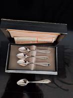 6 gero zilmeta, advocaat lepeltjes, in cassette, Antiek en Kunst, Antiek | Bestek, Ophalen of Verzenden