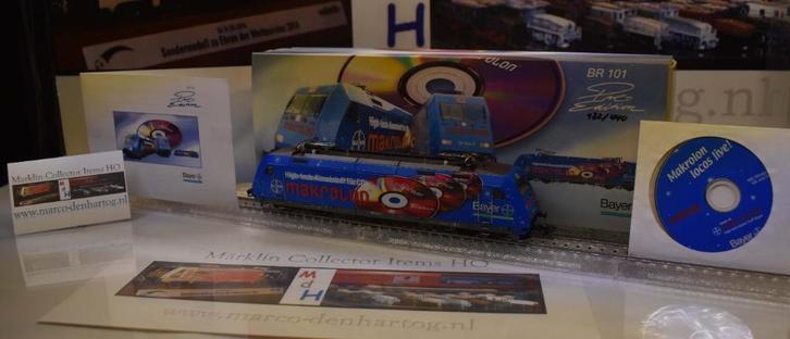 Märklin H0 E-Lok BR 101 066-9 Makrolon Bayer oplage 440 stuk, Hobby en Vrije tijd, Modeltreinen | H0, Nieuw, Locomotief, Wisselstroom