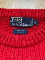 dames,rode wollen trui, Ralph Lauren, Polo, Maat M, 100% wol, Maat 38/40 (M), Ophalen of Verzenden, Zo goed als nieuw, Ralph Lauren