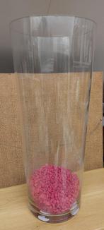 Grote Glazen Vaas, Ophalen, Overige kleuren, 50 tot 75 cm, Glas