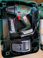 Werkt soms: accu schroef-boormachine Bosch 14,4V, Ophalen, Gebruikt, Boor- en Schroefmachine