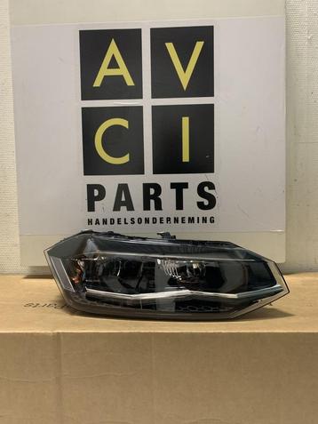 Vw Polo 2G koplamp VOLLED RECHTS 2G1941036F NIEUW COMPLEET beschikbaar voor biedingen