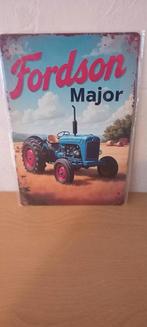 Fordson Major Blikken Bord 20x30 cm, Ophalen of Verzenden, Nieuw, Reclamebord