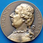 Penning Prins Willem V - Beatrix Collectie (1748-1806), Postzegels en Munten, Penningen en Medailles, Nederland, Brons, Verzenden