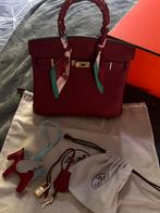 Birkin 25, Sieraden, Tassen en Uiterlijk, Tassen | Damestassen, Ophalen of Verzenden, Zo goed als nieuw, Zwart, Handtas