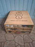 Vintage Thiriez & Cartier-Bresson fourniturendoos met garen, Antiek en Kunst, Ophalen of Verzenden