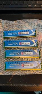 Kingston HyperX Genesis 16GB (4x4GB) DDR3 1600MHz, Computers en Software, RAM geheugen, DDR3, Ophalen of Verzenden, Zo goed als nieuw