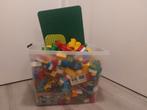 partij Duplo stenen, duplo trein, poppetjes, auto en dieren, Ophalen of Verzenden, Gebruikt
