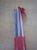 Plastic breinaaldenkoker met breinaalden in de maten 2 t/m 7, Ophalen of Verzenden, Zo goed als nieuw, Breien, Naald