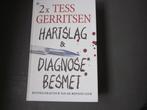 2x tess gerritsen/ hartslag en diagnose besmet, Tess Gerritsen, Ophalen of Verzenden, Zo goed als nieuw, Nederland