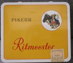 Vintage sigaren blik Ritmeester Pikeur ruiter in kleur, Ophalen of Verzenden, Zo goed als nieuw, Overige