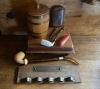 Vintage houten sigarenpot jaren '50 Schimmelpenninck en meer, Ophalen of Verzenden