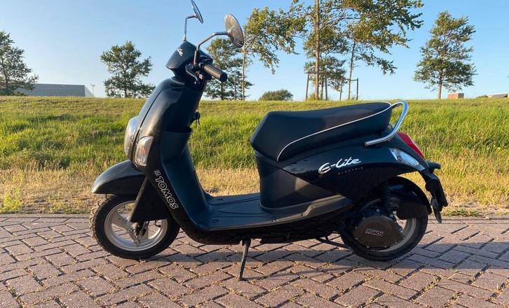 Tomos E-lite snorscooter - Accu defect - TEAB, Fietsen en Brommers, Snorfietsen en Snorscooters, Gebruikt, Tomos, Elektrisch, Ophalen