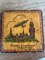 Gedenktegel 2e Wereldoorlog ‘thanks Eisenhower’, Verzamelen, Militaria | Tweede Wereldoorlog, Ophalen of Verzenden, Nederland