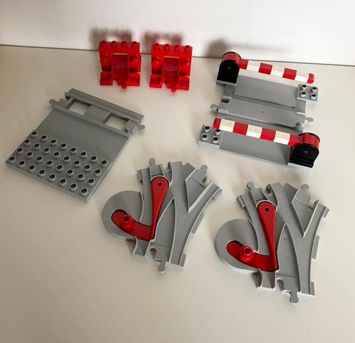 Duplo lichtgrijs rails uitbreiding pakket, Kinderen en Baby's, Speelgoed | Duplo en Lego, Gebruikt, Duplo, Ophalen of Verzenden