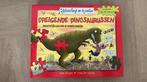 Dreigende dinosaurussen boek met puzzels, Ophalen of Verzenden, Zo goed als nieuw