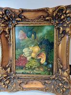 Stilleven met fruit en bloemen, gesigneerd Elsbeth, Ophalen of Verzenden