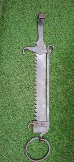 Antieke Vuurhaal / IJzerzaag, Ophalen of Verzenden