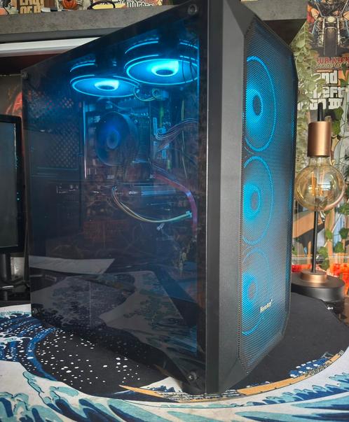Gaming PC RTX 2060, Computers en Software, Desktop Pc's, Zo goed als nieuw, Minder dan 2 Ghz, HDD, SSD, 16 GB, Met videokaart
