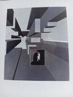 Auke Peter Leeuwen dubbelzijdig Documentatieblad jaren 70, Antiek en Kunst, Kunst | Overige Kunst, Ophalen of Verzenden