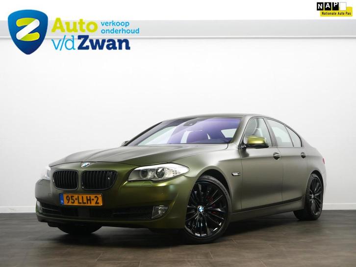BMW 5-serie 535i High Executive Acc/Camera/Xenon, Auto's, BMW, Bedrijf, Te koop, 5-Serie, ABS, Achteruitrijcamera, Airbags, Airconditioning