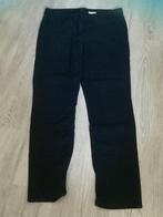 Gardeur donker blauwe broek, rechte pijp, mt 42, hoge taille, Ophalen of Verzenden, Zo goed als nieuw, Maat 42/44 (L), Blauw